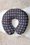 Ergonomic Neck Pillow with Sailor Figure - Marine Themed Navy Blue Red Soft Travel Pillow - 6