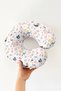 Cotton Neck Pillow with Mermaid Figure-Cute Coral Pink Blue Children & Adult Travel Pillow - 6