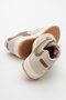 Lace-Up Women's Sneakers Beige Green Taba - 4