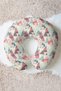 Geometric Pattern Ergonomic Neck Pillow - Pastel Colored Modern Adult Travel Pillow - 5