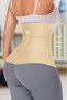 Latex Corset with Clasps, Waist and Body Shaper, Hourglass Look, Unisex Wrap Waist Corset - 7