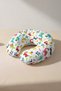 Colorful Dinosaur Themed Neck Pillow - Fun Green Orange Kids & Adult Travel Pillow - 7