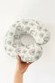 Pastel Rainbow Star Pattern Ergonomic Neck Pillow-Boho Style Beige Colored Soft Travel Pillow - 4