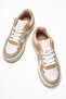 Women's Sneakers BEIGE WHITE - 5