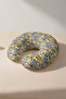 Construction Themed Neck Pillow for Kids & Adults - Cute Yellow Gray Soft Travel Pillow - 7
