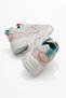 Lace-Up Women's Sports Shoes Beige Turquoise - 4