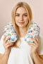 Car Vehicle Patterned Cotton Neck Pillow - Fun Colorful Kids & Adult Travel Pillow - 6