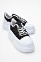 Women's Anorak Sneakers WHITE BLACK