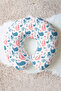 Sailor Themed Cotton Neck Pillow - Cute Whale Octopus Pink Blue Travel Pillow - 2
