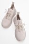Lace-up Women's Sneakers BEIGE - 5