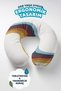 Retro Colorful Wave Pattern Ergonomic Neck Pillow - Vintage Striped Beige Blue Travel Pillow - 6