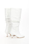 Women's Drawstring Pointed Toe Boots - 3