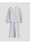Lcw Girls' Shirt Collar Tracksuit Set