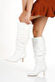 Women's Drawstring Pointed Toe Boots - 5