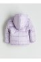 İzr New Season Hooded Long Sleeve Girls' Coat - 3
