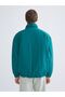 Xside Green Comfortable Fit Stand Collar Men's Jacket - 5