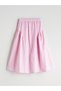 Two Mt Shop Quality Lcw Kids Pink Plaid Skirt with Elastic Waist for Girls - 3