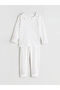 Özmarka New Season Heart Patterned Girls' Pajama Set