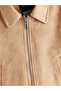 Özmarka New Season Suede Look Girls' Jacket - 3