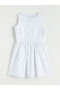 Crew Neck Striped Girl's Dress - 3