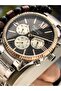 Men's Wristwatch, with Calendar, Functions Active, Silver Steel Band, with Bracelet Gift - 3