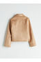 Özmarka New Season Suede Look Girls' Jacket - 5