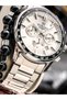 Functional Men's Wristwatch,Certified,Warranty, Silver White Steel Band Bracelet - 6