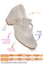 Aisha Sand Silvery Daily Girl's 4 cm Heeled Evening Dress Shoes - 2