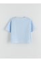Peak New Season Crew Neck Textured Girls' Shirt - 3
