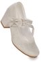 Aisha Sand Silvery Daily Girl's 4 cm Heeled Evening Dress Shoes