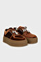 Stone Detailed Suede Sneaker Shoes Shoes 38925K475 - 3