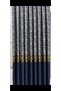 Satin Sports Pattern Background Curtain Navy Blue Silver Gray Gold Foil Harmony - 4