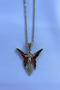Red Winged Angel Handcrafted Stainless Steel Chain Women's Necklace - 4