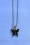 Butterfly Handcrafted Stainless Steel Chain Women's Necklace - 4