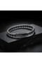 Onyx Natural Stone and Steel Rope Braided Bracelet 31832B2Dh1 - 4