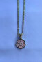 Flower Handcrafted Stainless Steel Chain Women's Necklace - 4