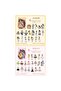 P6-40 Pieces Girl Pet Sticker - Number : 5 - 4