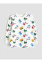 Ecru Printed Boys' Pajama Set - 2