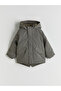 Ozmarka New Season Hooded Lined Boys' Coat - 3