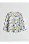 Esvab • Modern & Distinctive Zero Roba Collar Printed Boys' Pajama Set - 3