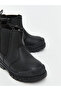 Black Suede Look Baby Boy Boots - 3