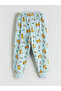 New Season Crew Neck Simba Printed Boys' Pajama Set - 7