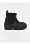 Black Suede Look Baby Boy Boots - 2
