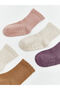 Lcw Baby Pink Patterned Baby Girl Socks 5-Piece - 2