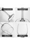 Wine Glass Set of 6, Crystal Red Wine Glasses 350ml/11.8 oz, All-purpose Wine Glasses Set - 3