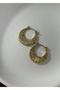 Vintage Steel Hoop Earrings