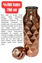 Modern Copper Flask Thermos - Water Bottle Copper Water Bottle 700 ml - 2