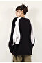 Y2K Streetwear Printed Black Unisex Oversize Crew Neck Sweatshirt - 2