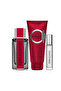 Ferragamo Red Leather Pour Homme For Men Set - 3
