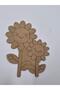 15 Pieces Cute Sunflower Wooden Painting School DIY Activity Activity Art 15 cm X 12 cm - 2